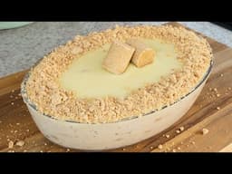 PAVÊ DE PAÇOCA - Doce Perfeito de Festa Junina