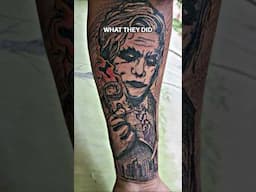 When Other Tattoo Artists Try Copying My Work… smh 🃏🥲 #shorts