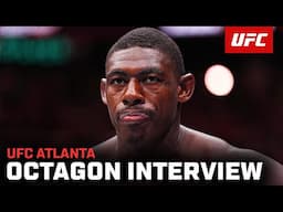 Joaquin Buckley Octagon Interview | UFC Atlanta
