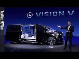 Mercedes-Benz Vision V World Premiere at the Shanghai Auto Show 2025