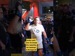 Jordan Leavitt Leaves The Octagon After Submitting Kurt Holobaugh At UFC Vegas 107👊 #ufc#ufcvegas107