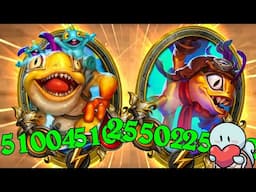 150,000 STATS with BUFFED MURLOCS! | Hearthstone Battlegrounds