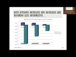 Session 23: Assessing Dividend (and Cash Return) Policy