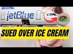 Woman Sues JetBlue Over 'Frozen Solid' Ice Cream