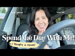 spend the day with me moving and shopping! | I BOUGHT A HOUSE! | Katie LeBlanc