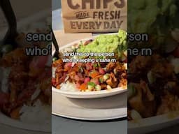 Send this to someone who loves Chipotle 😍 #food #chipotle #mukbang