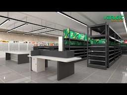 Highbright Papua New Guinea New Supermarket Grocery Store Project.