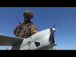 Combat operation Orlan-10 unmanned aerial vehicle crews