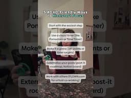 5 ADHD-Friendly Ways to Kickstart Focus