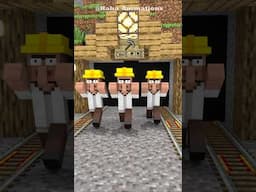Zombie Boy Becomes a Miner #minecraftanimation