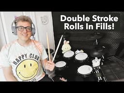 Using Double Stroke Rolls In Fills - Drum Lesson