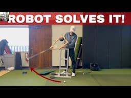 Chipping ROBOT reveals SECRET PRO short game MOVE #golf