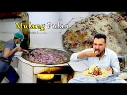 500 KG Kabuli Pulao Cooked in Kunduz Kabab | Epic Afghan Street Food | کندز کباب کی قابلي پلاو