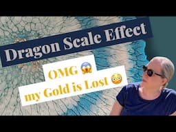 #661 EN: Dragon Scale Effect but where's my Gold gone?! | #epoxyresin