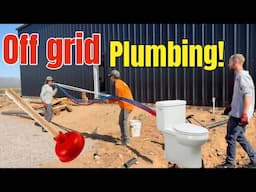 WE ARE GETTING PLUMBING AT OUR ARIZONA OFF GRID HOMESTEAD!