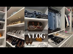 VLOG! CHIT CHAT, CLOSET ORGANIZATION + MORE!