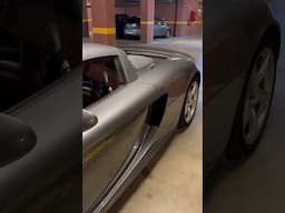 Porsche Carrera GT Startup engine!
