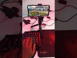Bgmi GamePlay One Hand Keyboard Mouse Mobile Part - 7