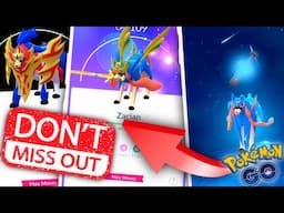 *ITS TIME FOR CROWNED ZACIAN & ZAMAZENTA* Can battle in Gigantamax & Dynamax battles in Pokemon GO