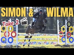 Simon Steps Wilma UP A LEVEL!  🐎