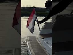 ASMR Cooper Yacht first cruise after winter storage #shorts
