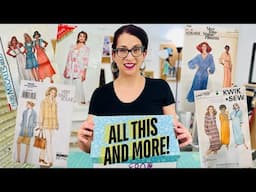 Fashion Flashback! Unboxing 80s & 90s Vintage Patterns – Keep or Pass?