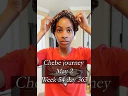 Chebe journey. Week 54 day 363. Let’s try something different. Chebe for long hair. #naturalhair