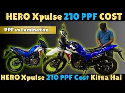 Hero Xpulse 210 PPF Cost Kitna Hai? Full Details!" ||  Bike ke liye PPF ke faayde
