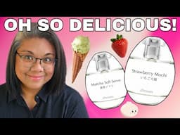 Mmmm SO DELICIOUS! | D'Annam Matcha Soft Serve & Strawberry Mochi Review