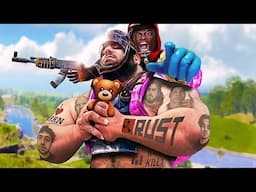 I Hired A 22,000 Hour PVP MONSTER On Rust's Most Populated Server