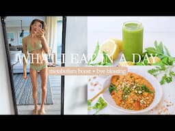 What I Eat In A Day | Boost metabolism | Bye bloating