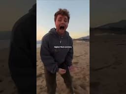 imagine walking on the beach and seeing alex warren making tiktoks 🥹 #ordinary #alexwarren #music
