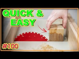 2 WOOD IDEAS YOU’LL WANT TO COPY IMMEDIATELY (VIDEO #100) #woodworking #woodwork #joinery