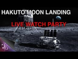 Hakuto Moon Landing Watch Party  // June 5th, 2025 #moonlanding #ispace #Hakuto