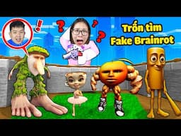 Trốn tìm Fake ngụy trang thành Brainrot siêu khó thấy 2 bqThanh Troll Ốc Tìm Phát Khóc