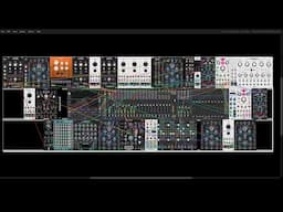 Dark atmospheric IDM patch in VCV Rack