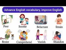 Improve your English vocabulary | Advance English | Daily Use English vocabulary