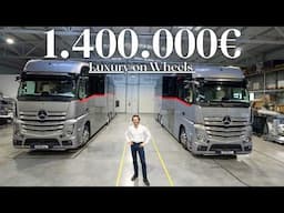 Dembell 2025 Luxury 1.400,000€  Motorhome Tour | Land Yachting in Budapest with the MaroBrothers!