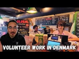 Volunteer work in Denmark😊Meal + Coupon |deepak magar | vlog | denmark |