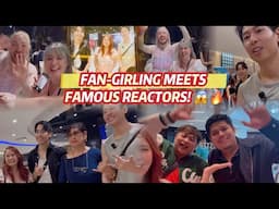 I MET SB19 BIGGEST REACTORS… and FANGIRLED HARD! 😍🎥"
