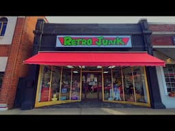 I was SURROUNDED by 80s & 90s NOSTALGIA! Vintage Toy Hunting & Full Walkthrough at Retro Junk!