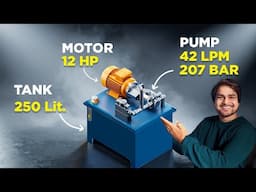 Hydraulic Power Pack Unit | Full Calculation & Working