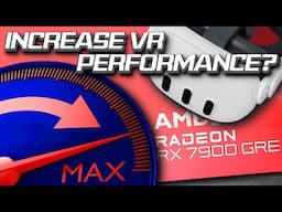 Overclocking Radeon RX 7900 GRE for Increased VR Perfomance???