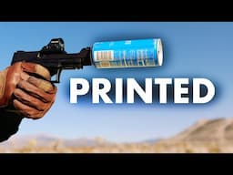 Red Bull Can PLA Suppressor!