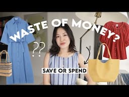 SUMMER CLOTHING TO SAVE VS SPLURGE ON (Worth The Money?)