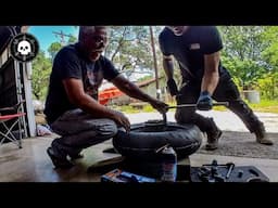 Changing Out My Chain & Sprockets in Ray's Garage