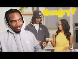 Flirty Cooking?! Reacting to Duke Dennis & Quen's 'FEEDING STARVING INFLUENCERS'