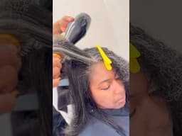 #RoundBrush on #NaturalHair