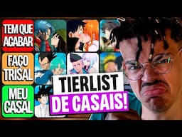 CASAIS DE ANIME QUE EU DESTRUIRIA! 💘 - TIERLIST COMPLETA