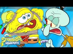 SpongeBob’s Bad Luck 🍀 | Full Scene | SpongeBob